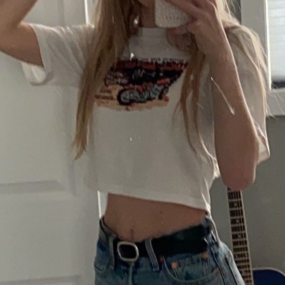 Harley Davidson Cropped Tee - Picture 2 of 2